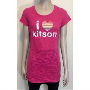 I Love Kitson Pink T-shirt